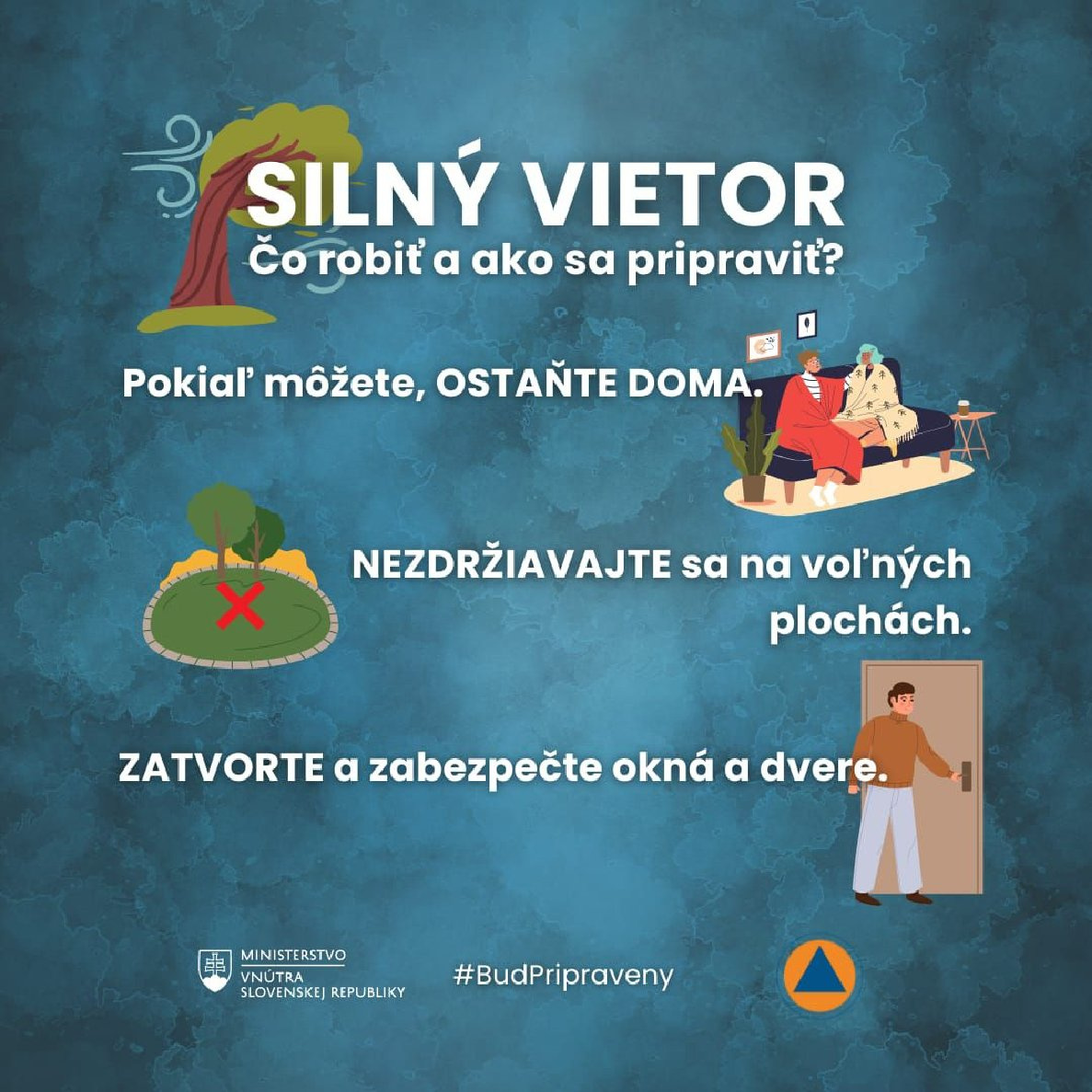 silny vietor